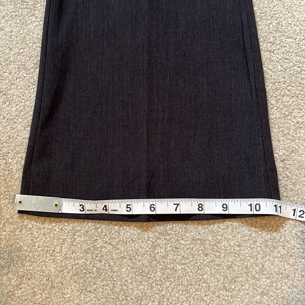 2 Pairs: Wider Leg Trousers 2 Similar Pairs of datk grey Women's dress Pants - Picture 11 of 11